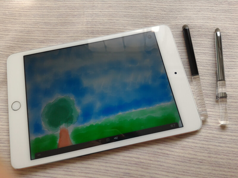 Ipad Mini 4で絵を描き始めました 筆スタイラスの使い心地がものすごく良い クマノオト